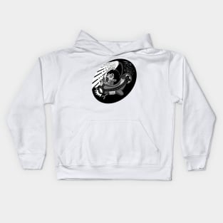 Deep hedgehog Kids Hoodie